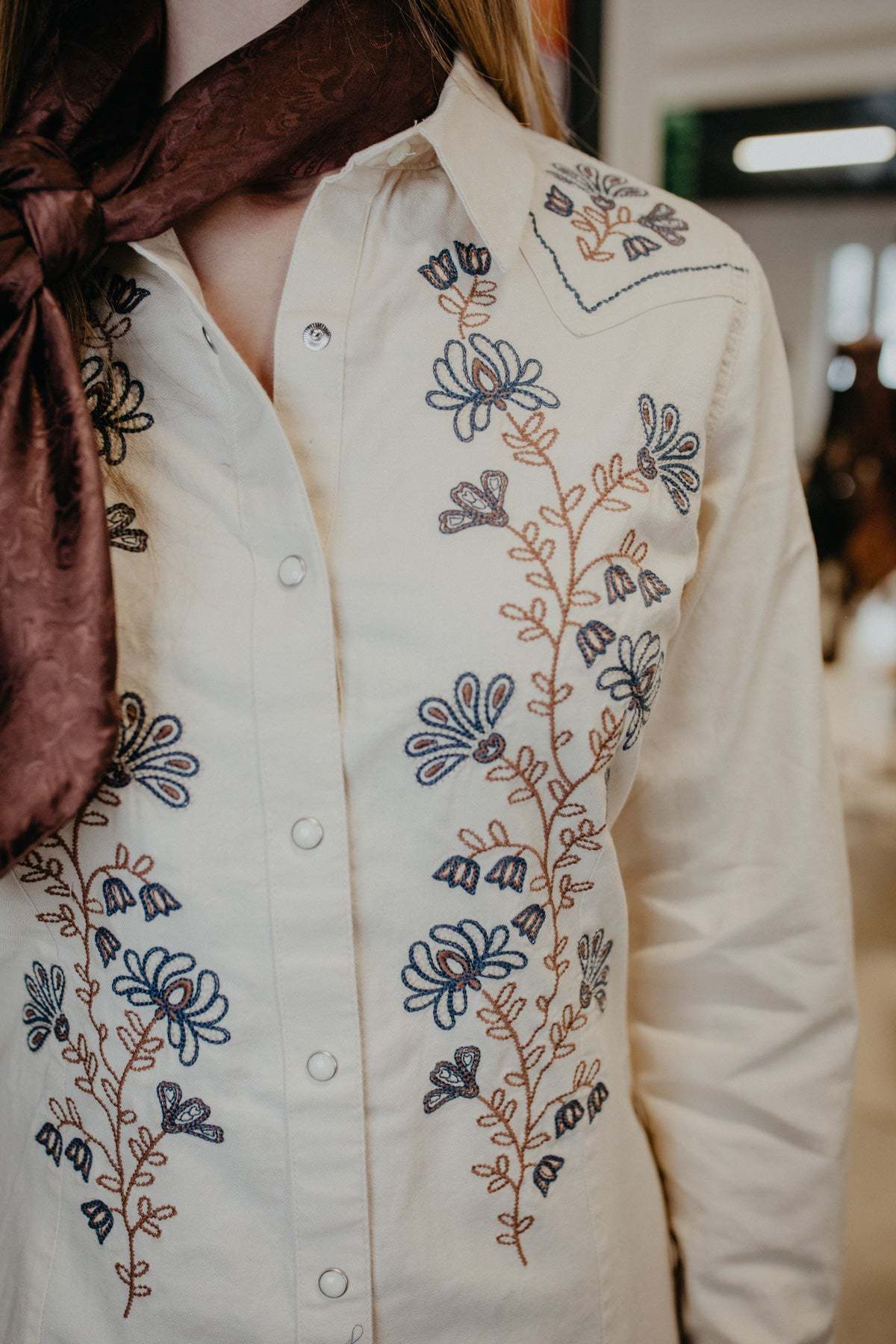 Wrangler Denim Snap Dress