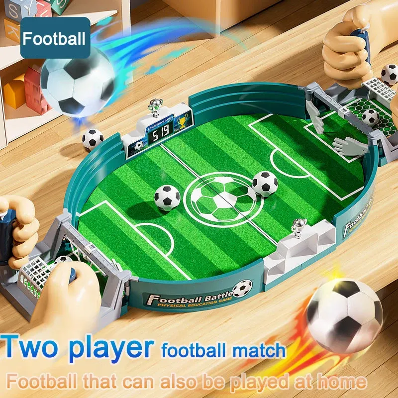 Desktop Football Table Children's Puzzle Double Competitive Battle Parent-child Interactive Official-website Soccer Game