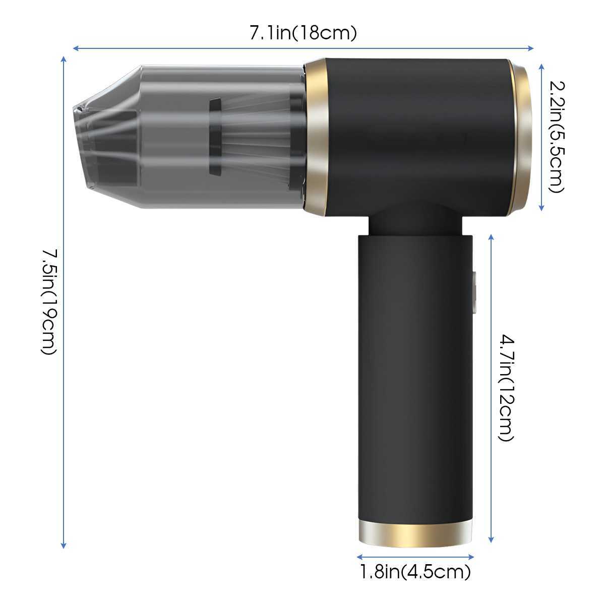 Wireless Vacuum Cleaner Powerful Suction Handheld Cleaning Machine Portable Duster for Car Keyboard Home Appliance Pet Hair