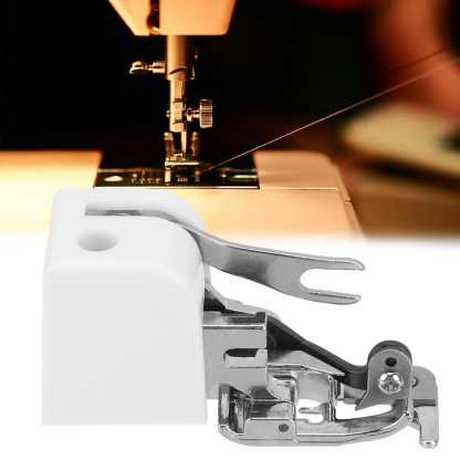 Household Multifunctional Electric Sewing Machine Cutter Overlock Presser Foot with Knife Overlock Presser
