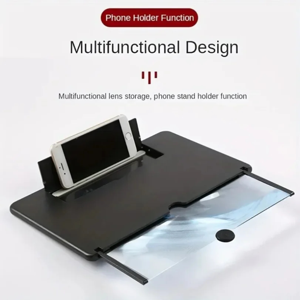 Screen Magnifier Amplifier HD New Phone Holder