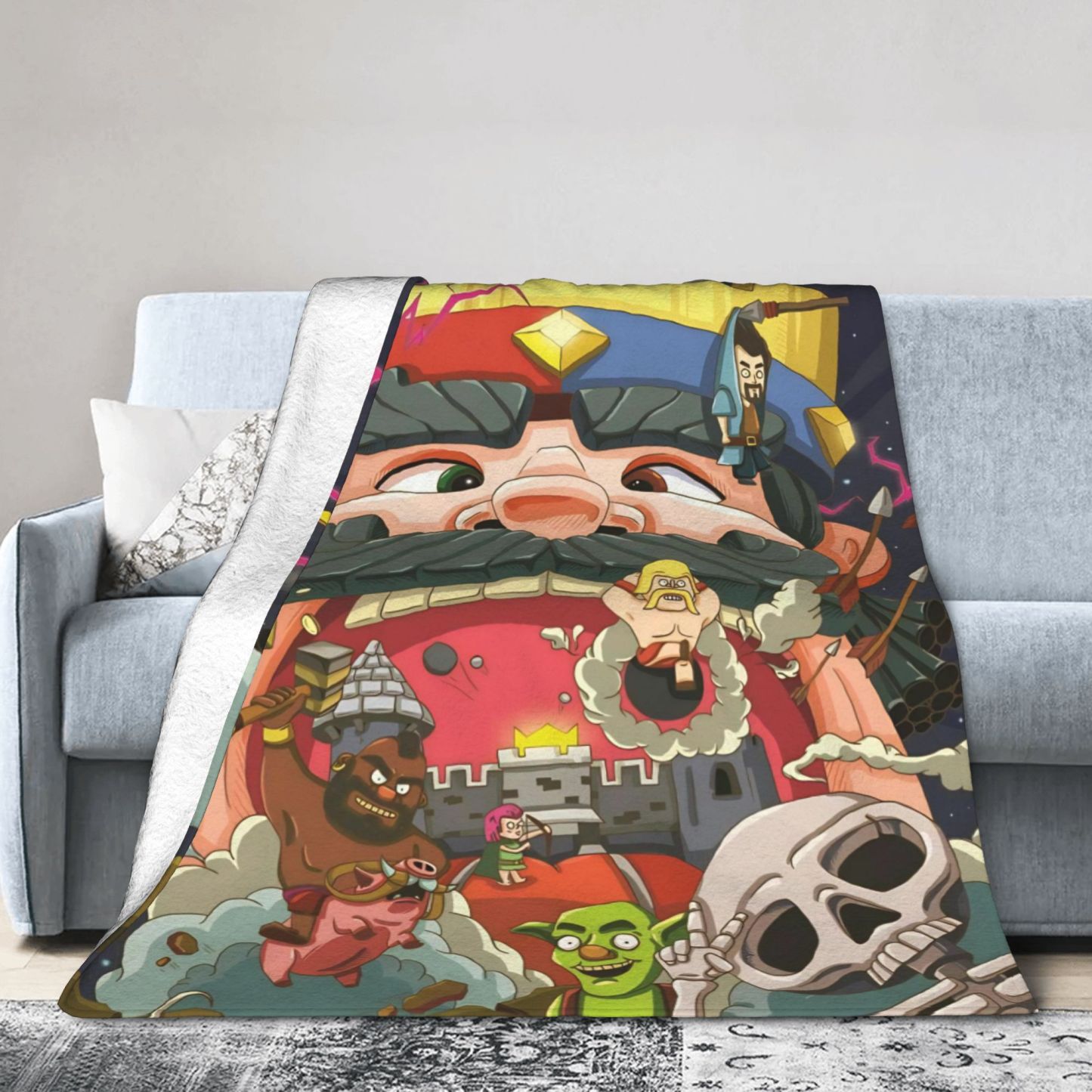 3D Printed Blanket - Clash Royale Attack