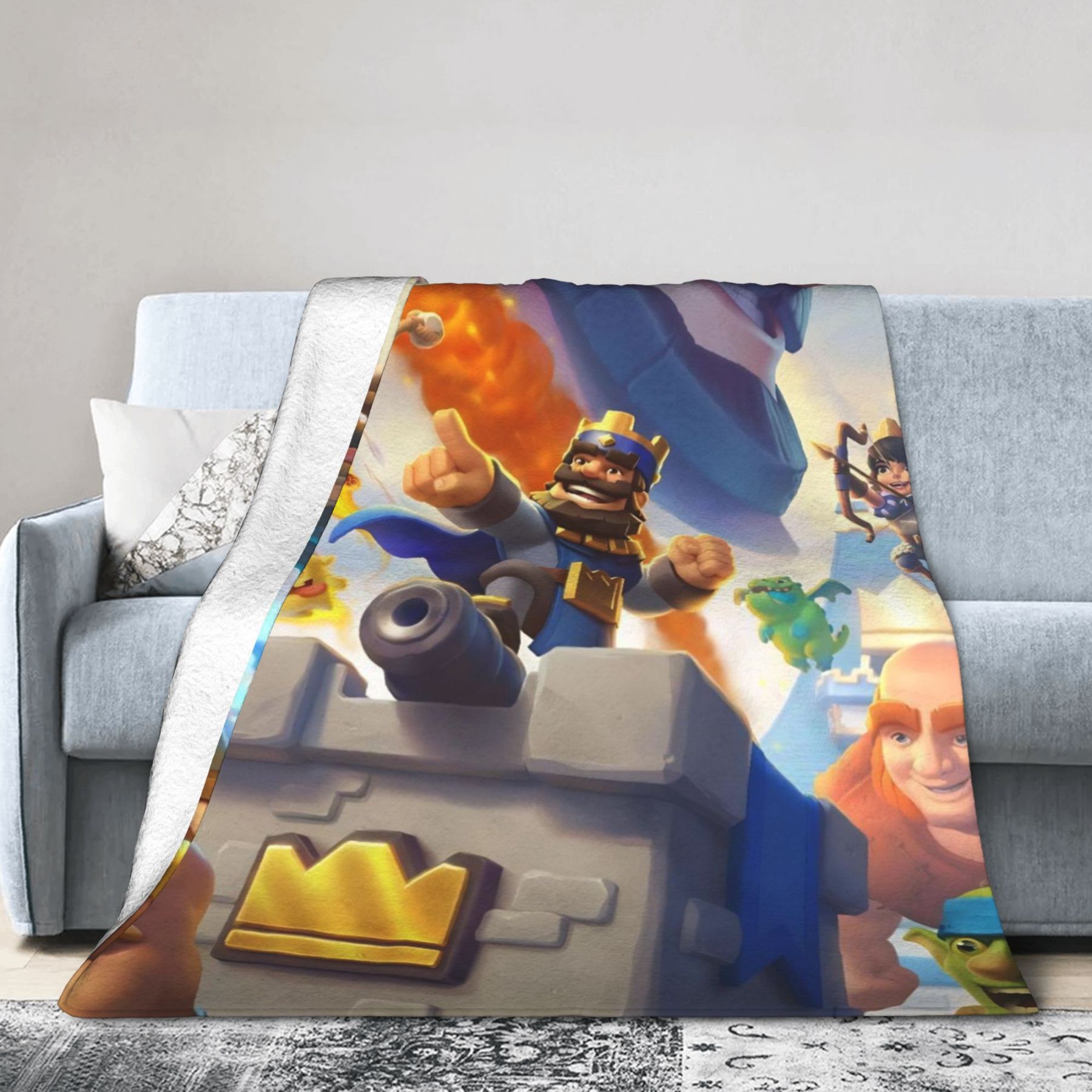 3D Printed Blanket - Clash Royale Attack