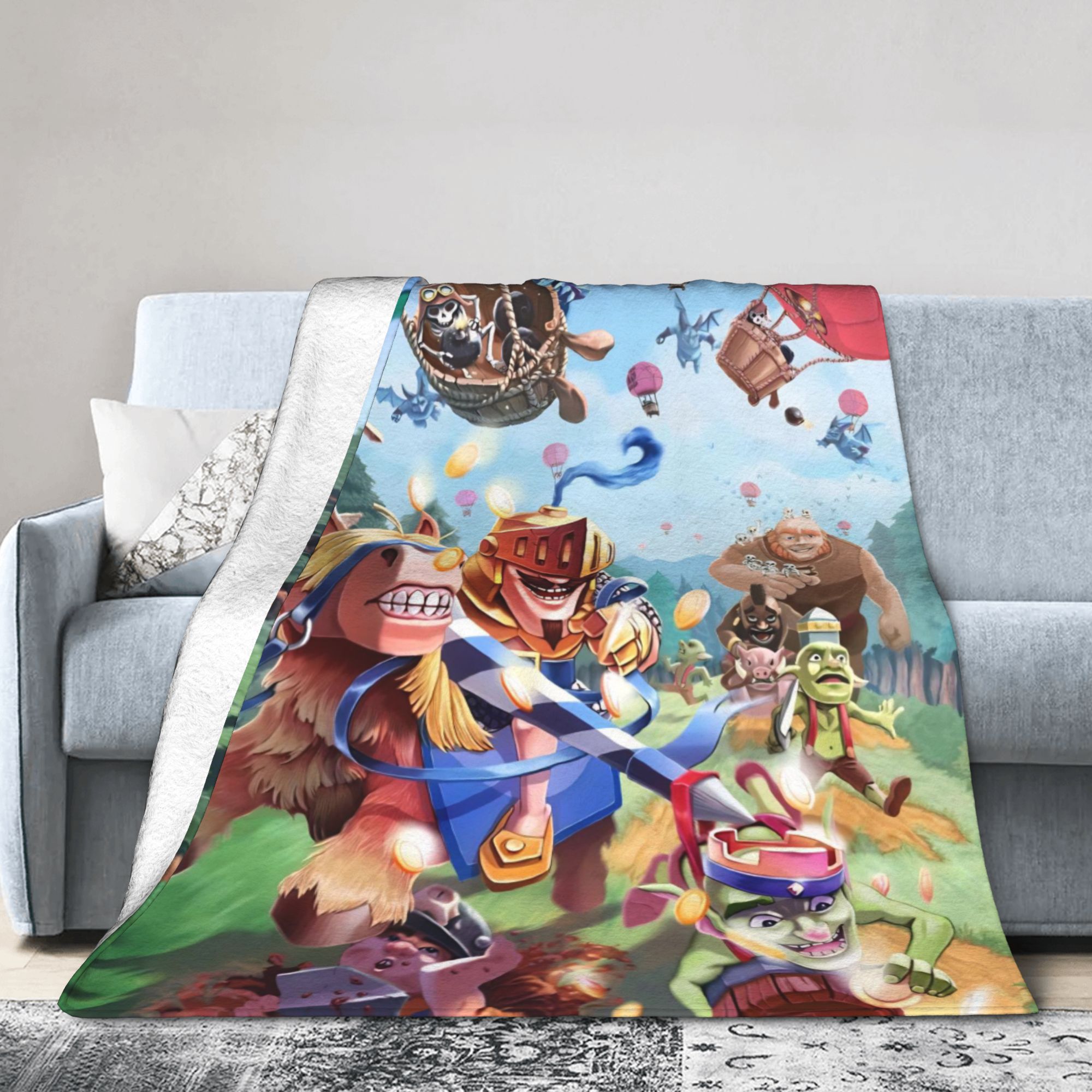 3D Printed Blanket - Clash Royale Attack