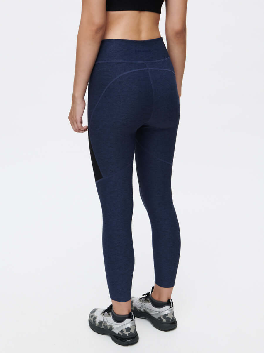 Two Tone 7/8 Legging Navy