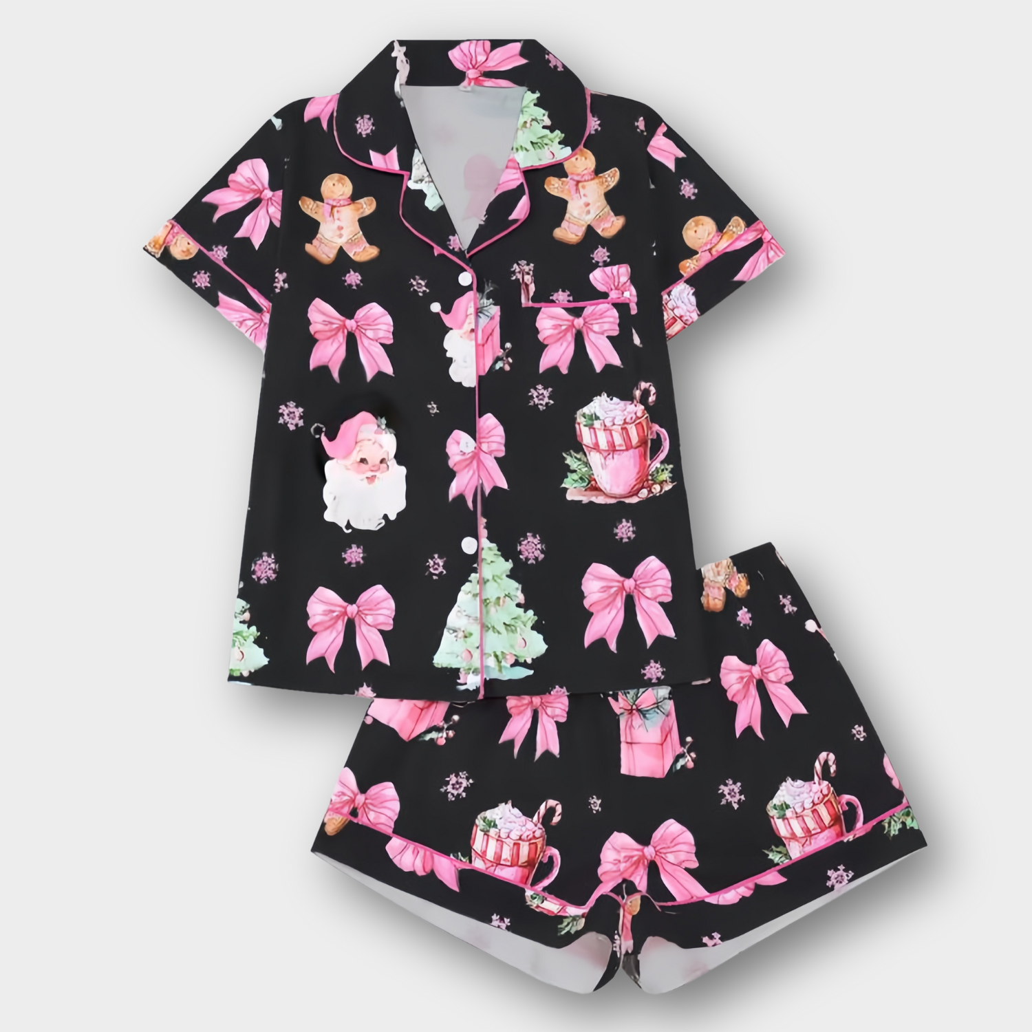 A Very Pink Christmas Women's Pajama Set