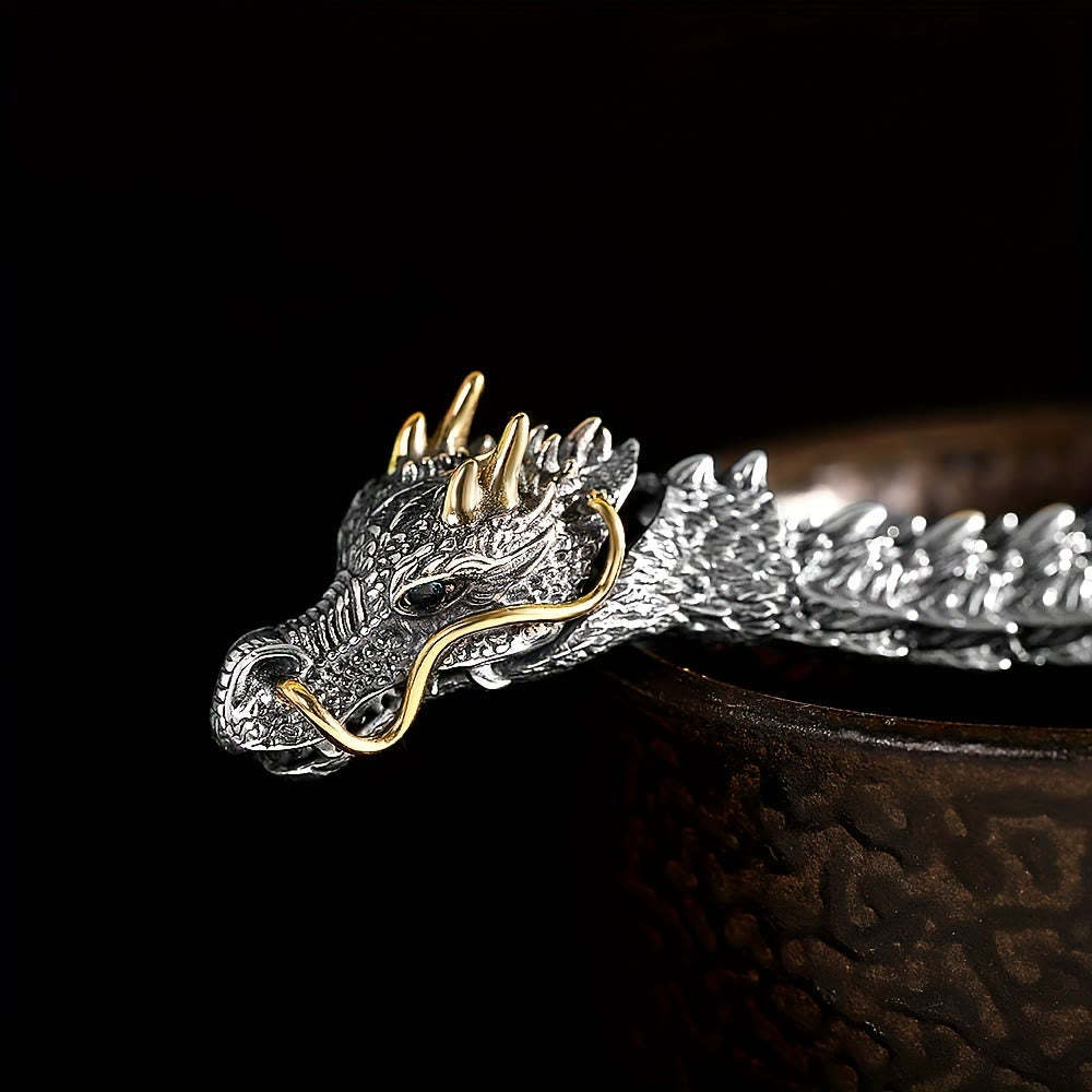 Handmade Three Dimensional Dragon Bracelet