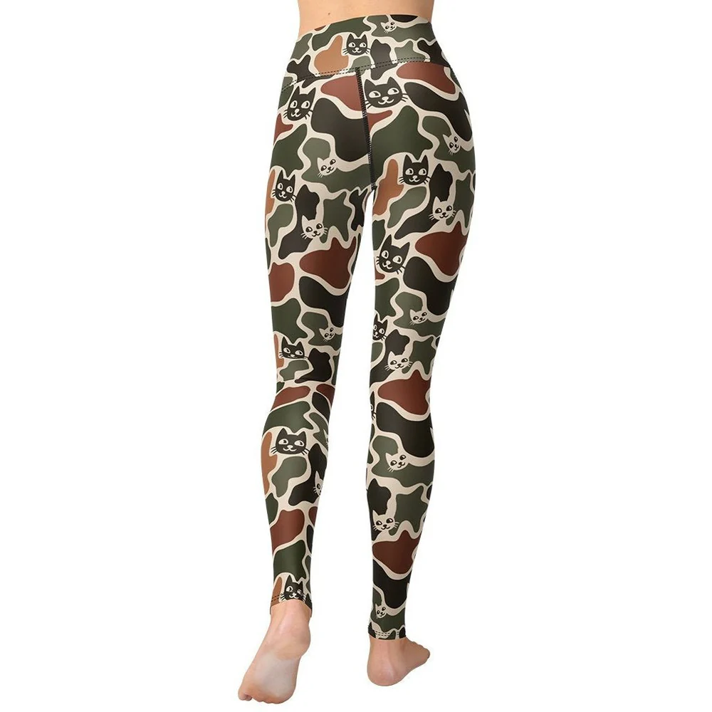 Catmouflage Yoga Leggings