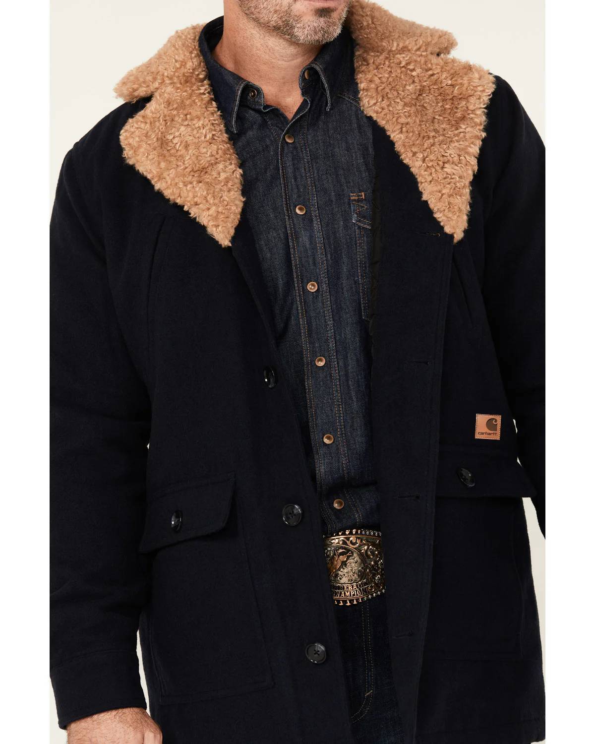 Men's Sherpa Linning Coat Jacket
