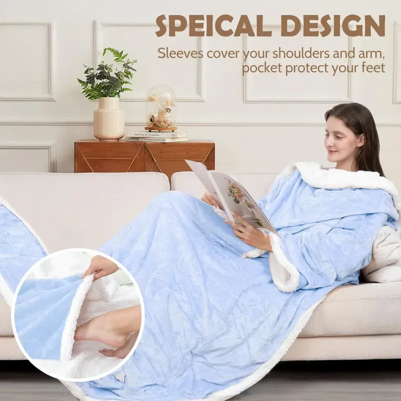 Wearable Heated Blanket