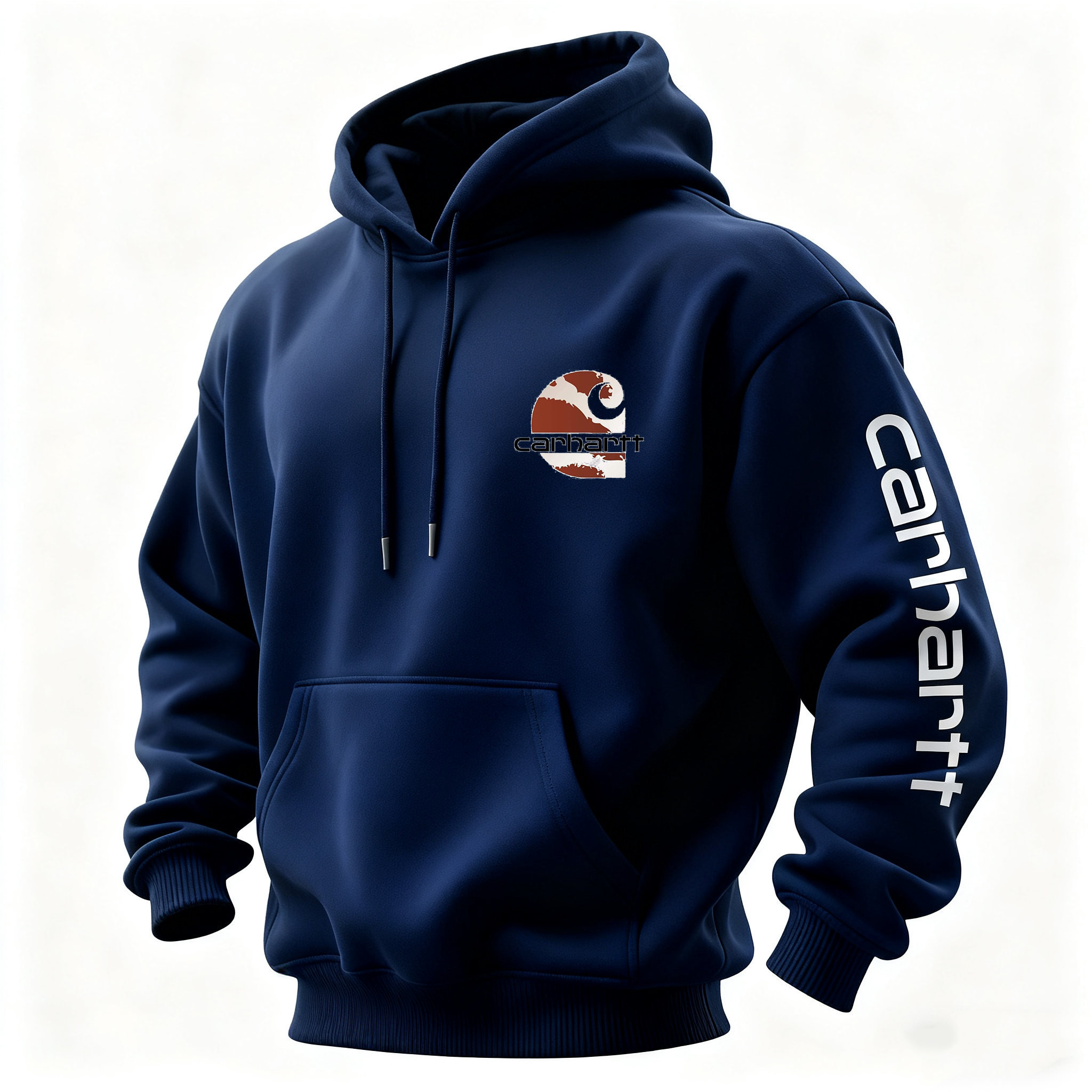 Men's Long Sleeve Pocket Hoodie