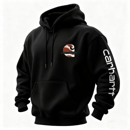 Men's Long Sleeve Pocket Hoodie