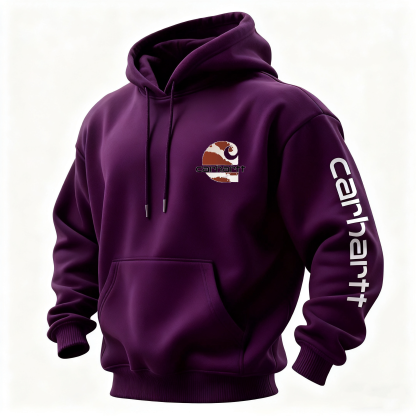 Men's Long Sleeve Pocket Hoodie