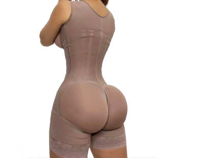 Mauve Purple Full Body Slimming Shapewear for Women High Compression