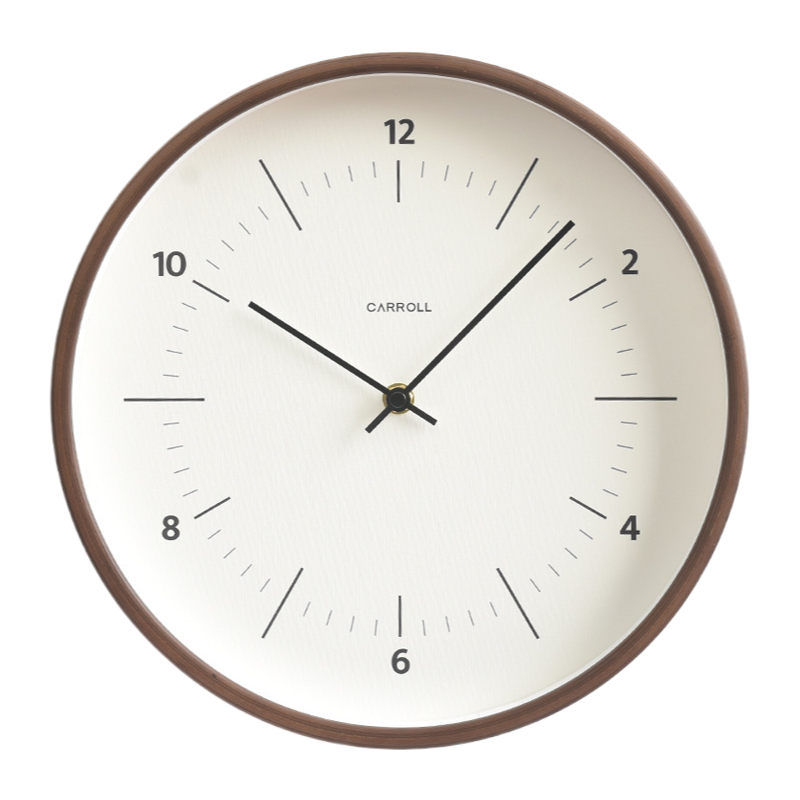 Minimalist Nordic silent wall-mounted clock