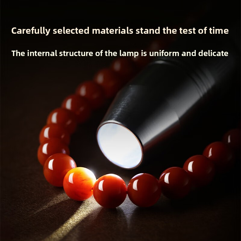 Inheritance Collection of Original Mine, No Glue Cracks, Southern Red Flame Pattern, 16MM