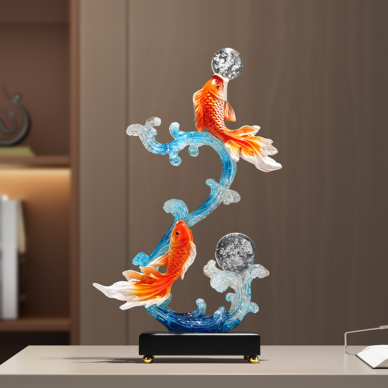 Artistic fortune-attracting ornaments