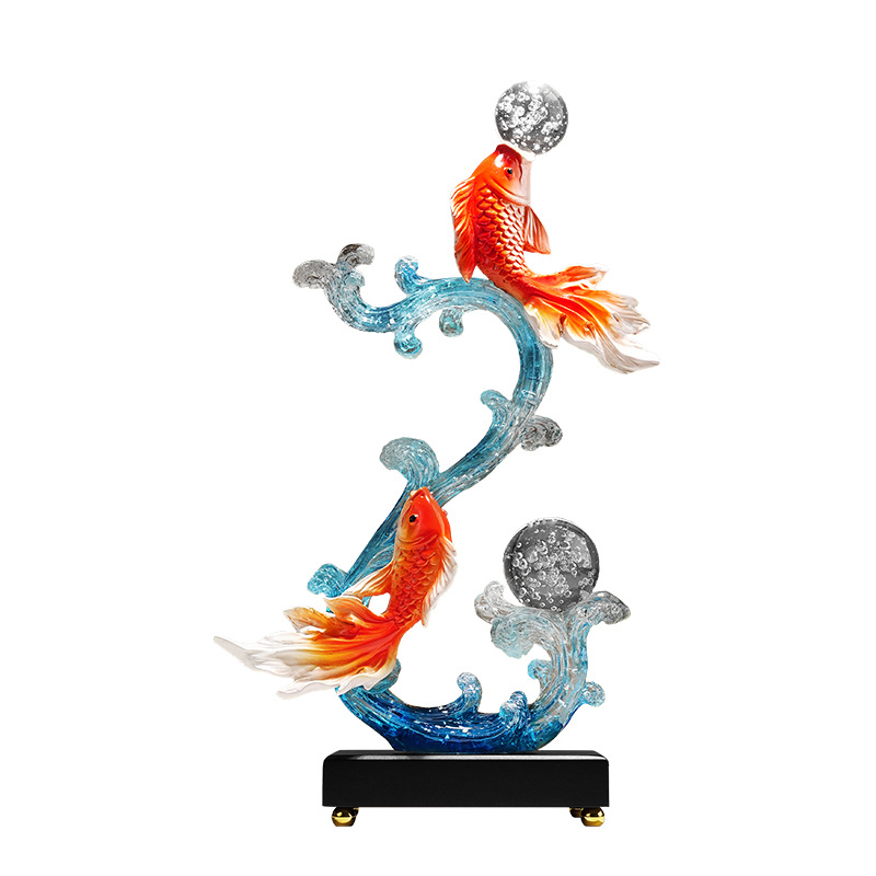 Artistic fortune-attracting ornaments