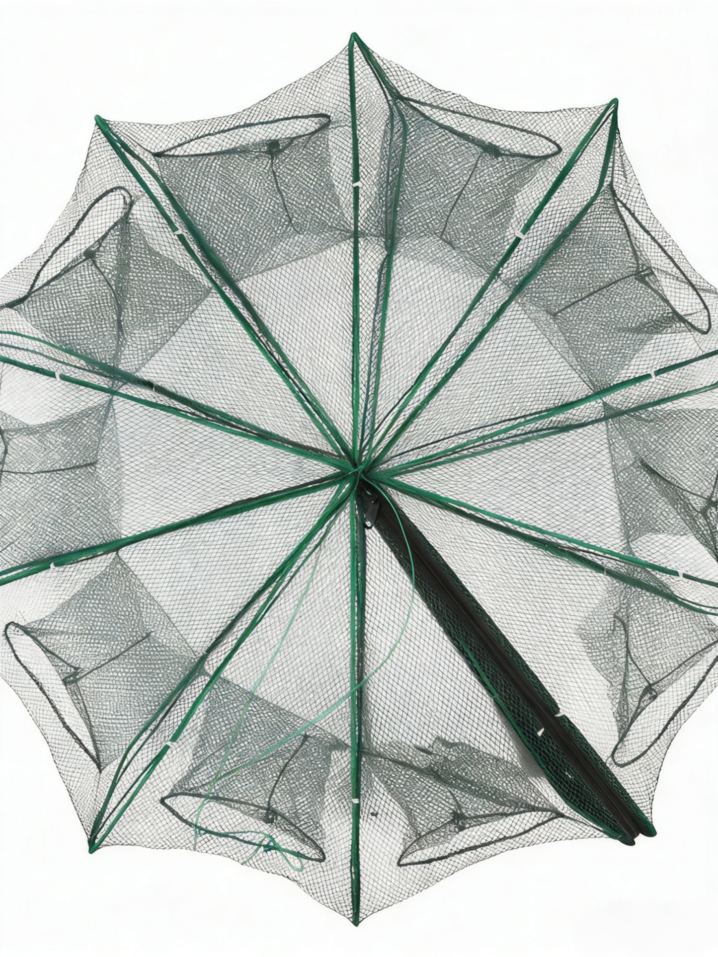 [Mistrz wędkarstwa] Automatycznie składa i pogrubia klatkę wędkarską