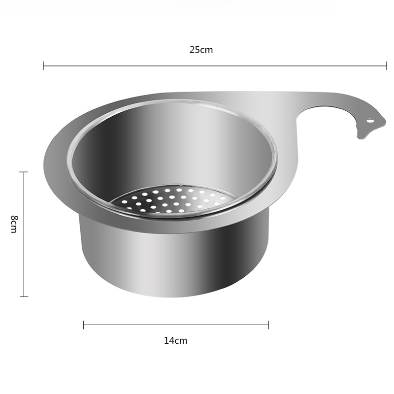 Kosz ociekowy ze stali nierdzewnej 304