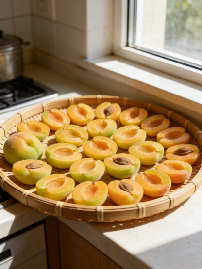 Suszone morele słodko-kwaśne bez cukru