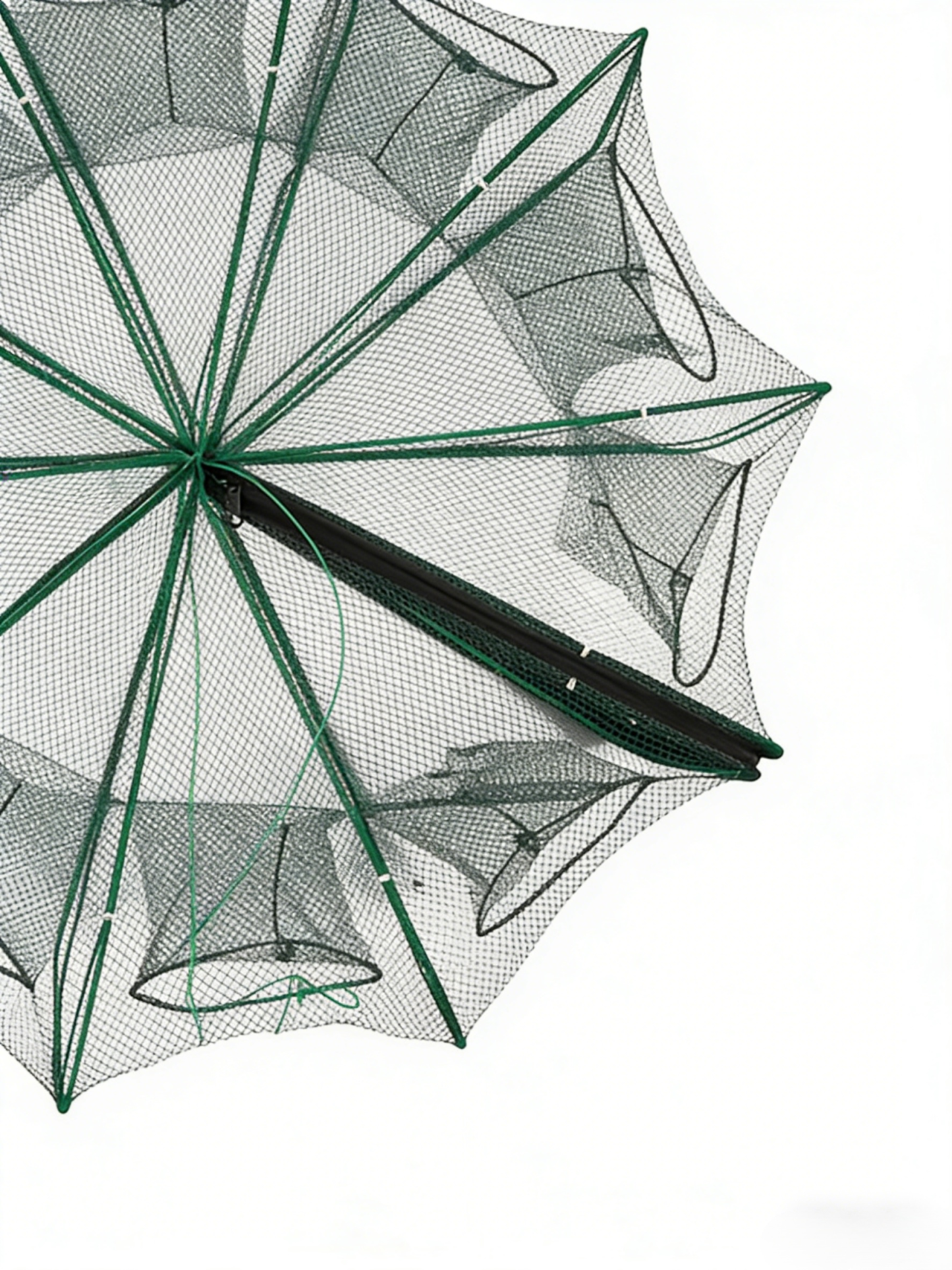 [Mistrz wędkarstwa] Automatycznie składa i pogrubia klatkę wędkarską