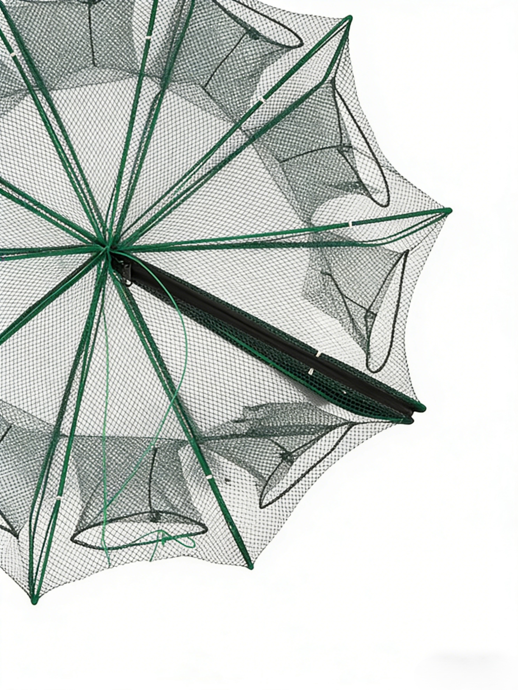 [Mistrz wędkarstwa] Automatycznie składa i pogrubia klatkę wędkarską