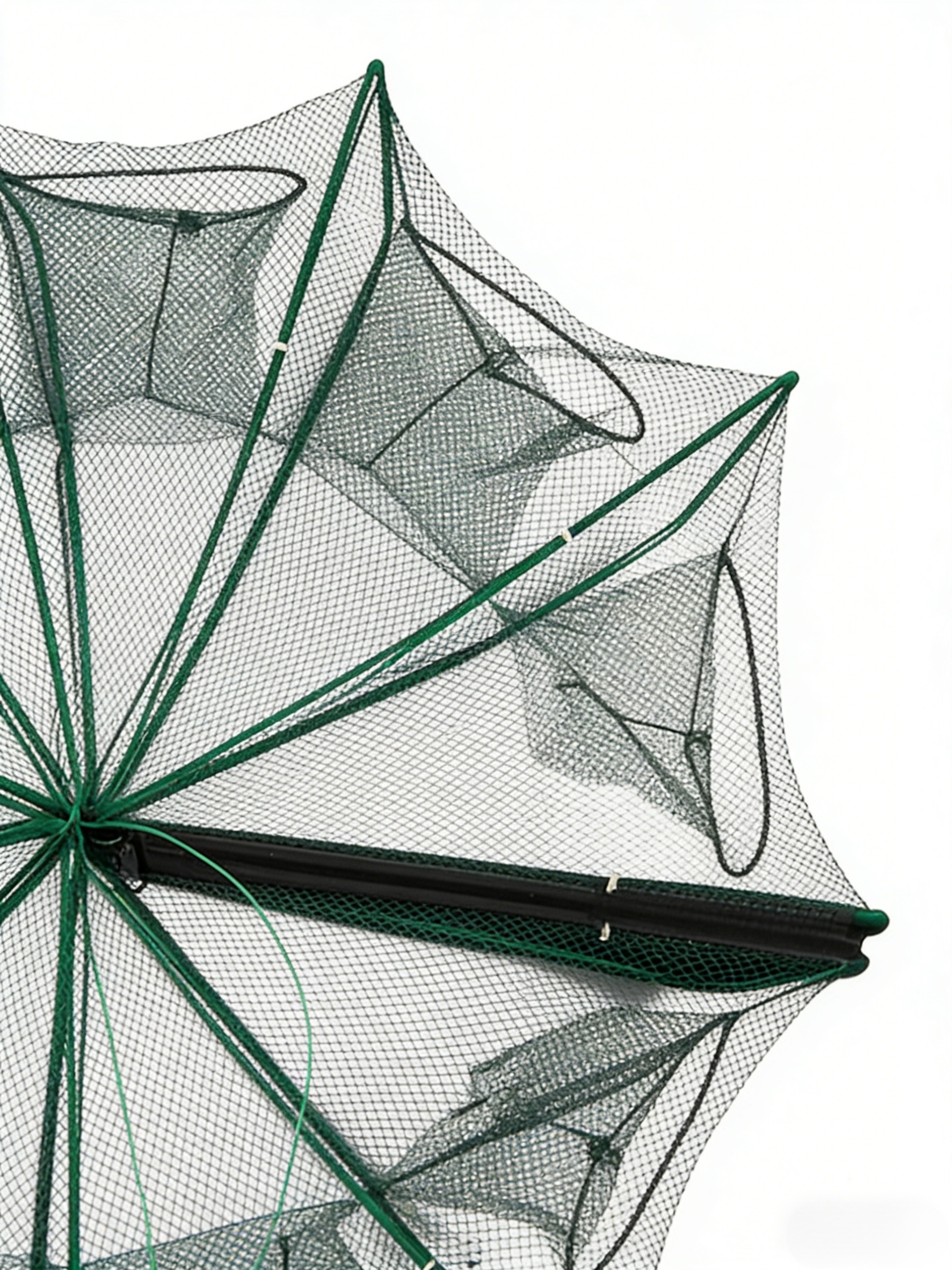 [Mistrz wędkarstwa] Automatycznie składa i pogrubia klatkę wędkarską