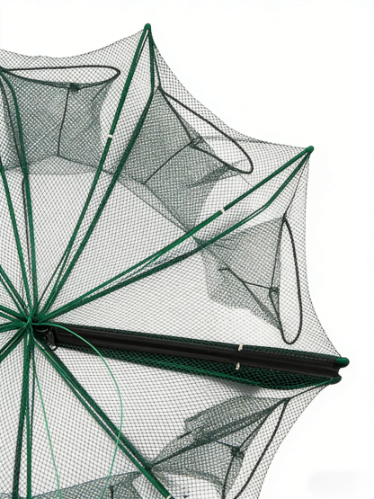 [Mistrz wędkarstwa] Automatycznie składa i pogrubia klatkę wędkarską