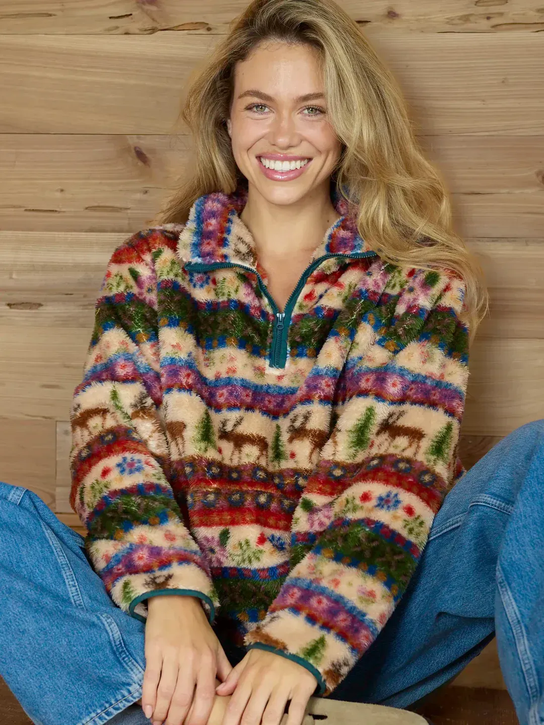 Coziest Quarter Zip Pullover Sweatshirt