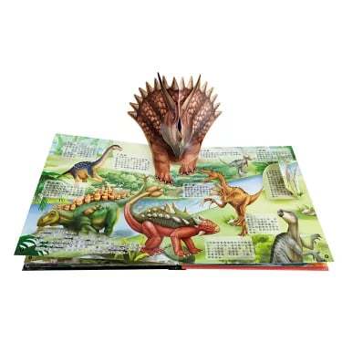 ⏰Free shipping-🦖3D Encyclopedia Prehistorica Dinosaurs📙HARDCOVER