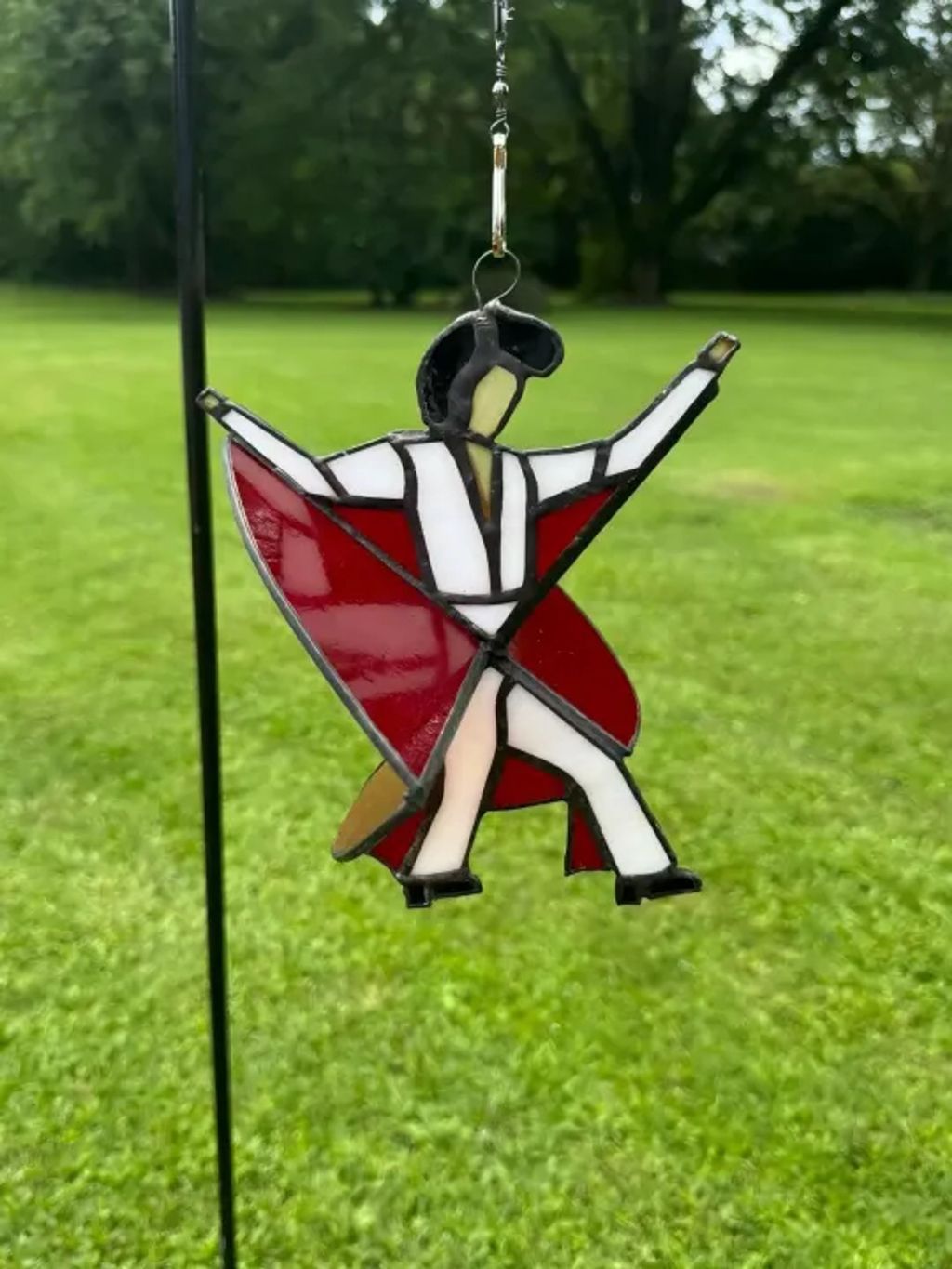 💃🤘 Handmade Stained Glass Spinner