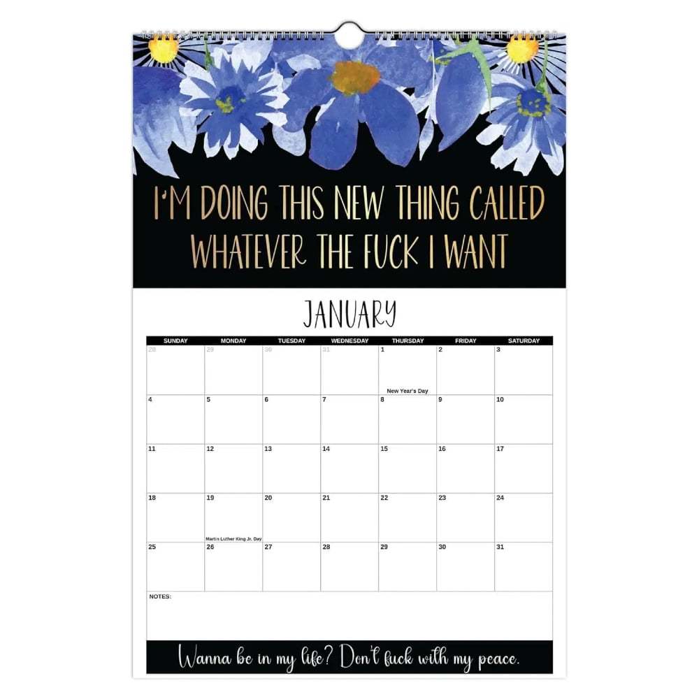 Here We F*cking Go Again: 2026 Swear Calendar for Tired-Ass Women