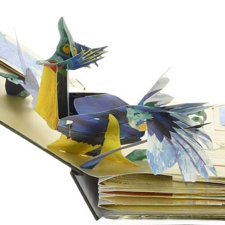 ⏰Free shipping-🦖3D Encyclopedia Prehistorica Dinosaurs📙HARDCOVER