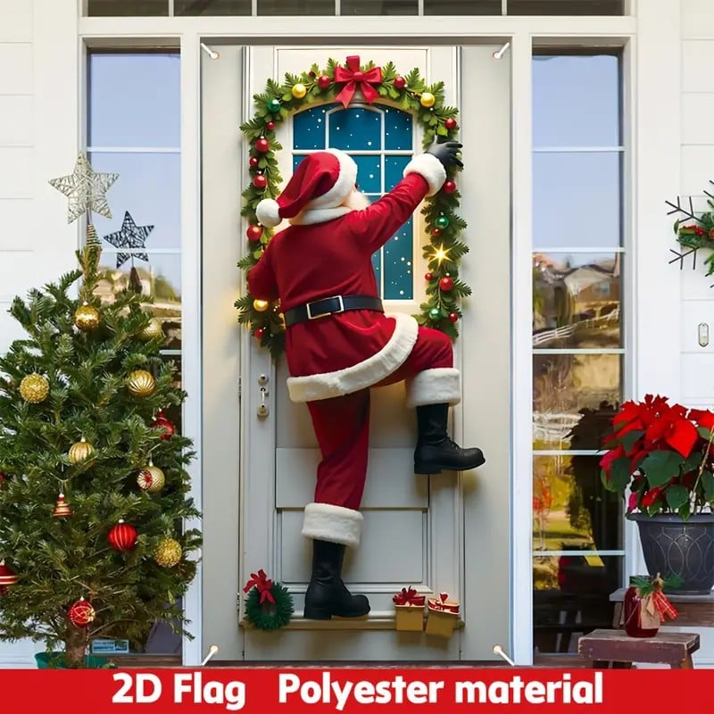 🔥Christmas Early Discount 49% Off🎅Santa Claus Door Frame Banner