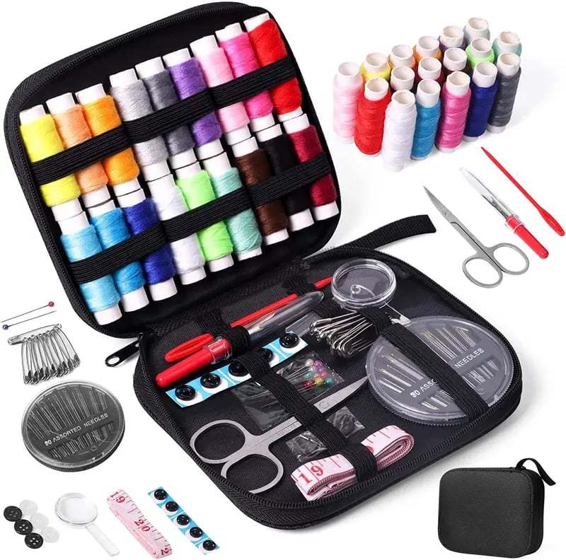 🔥LAST DAY ON SALE✨All-in-One Embroidery Stitch Book & Sewing Kit (86 PCS)