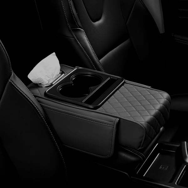 ⏰Final 3 Hours: Only $19.99🎉Multifunctional PU Leather Car Armrest Box Mat