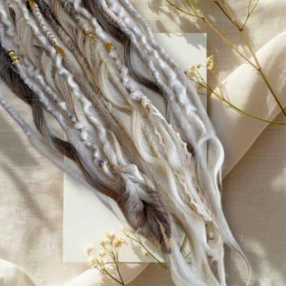 🔥Hot Sale 49% OFF -👩🏼‍🦱Elastic Dread Ponytail Salty Soul