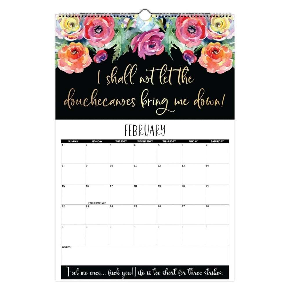 Here We F*cking Go Again: 2026 Swear Calendar for Tired-Ass Women