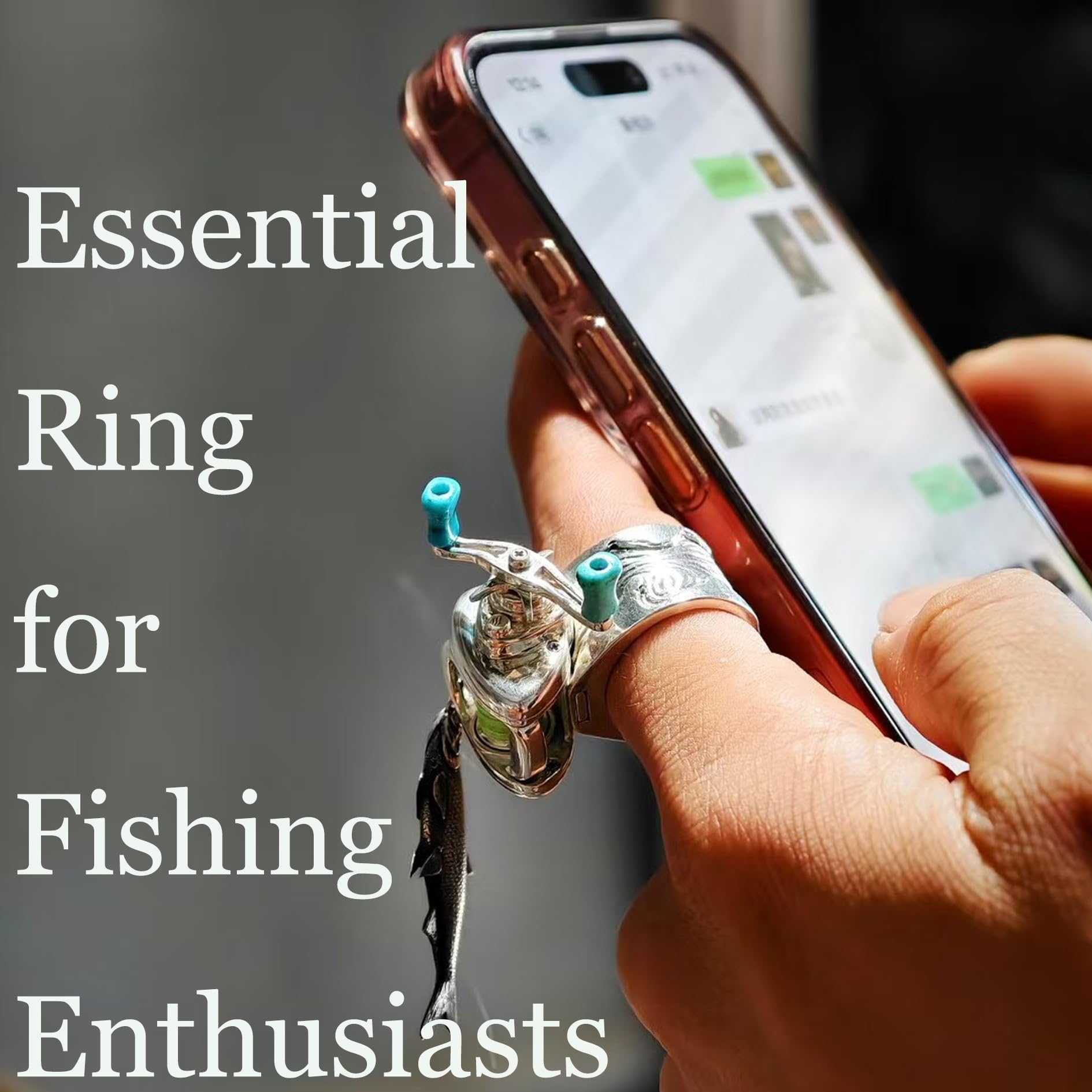 🎁Hot Sales Promotion 49% OFF🔥🎣Fishing Reel Jewelry Set