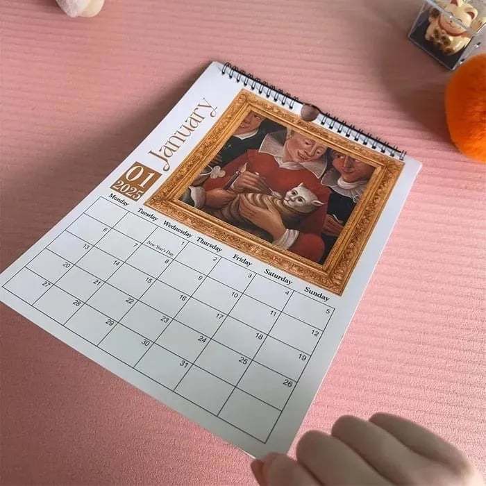 🔥🐱Whimsical Medieval Cats 2026 Calendar⚔️📅