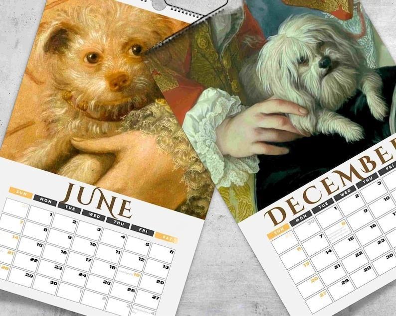 2026 Medieval Dogs Wall Calendar