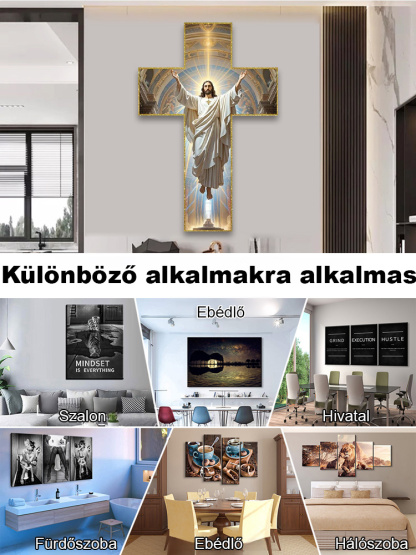 Akril faldíszítés