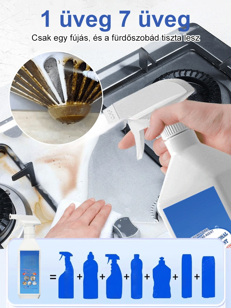 【Teljes ház tisztítása】Többfunkciós tisztítószer