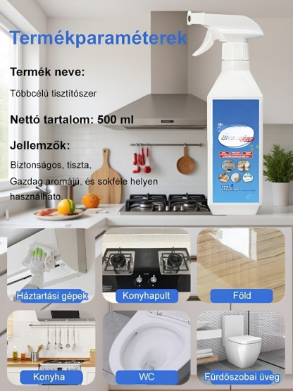 【Teljes ház tisztítása】Többfunkciós tisztítószer