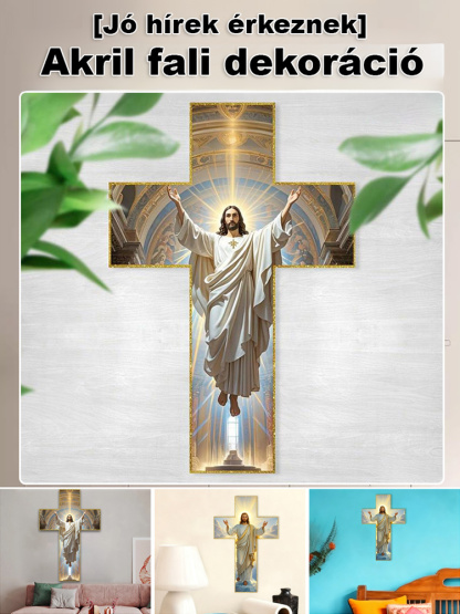 Akril faldíszítés