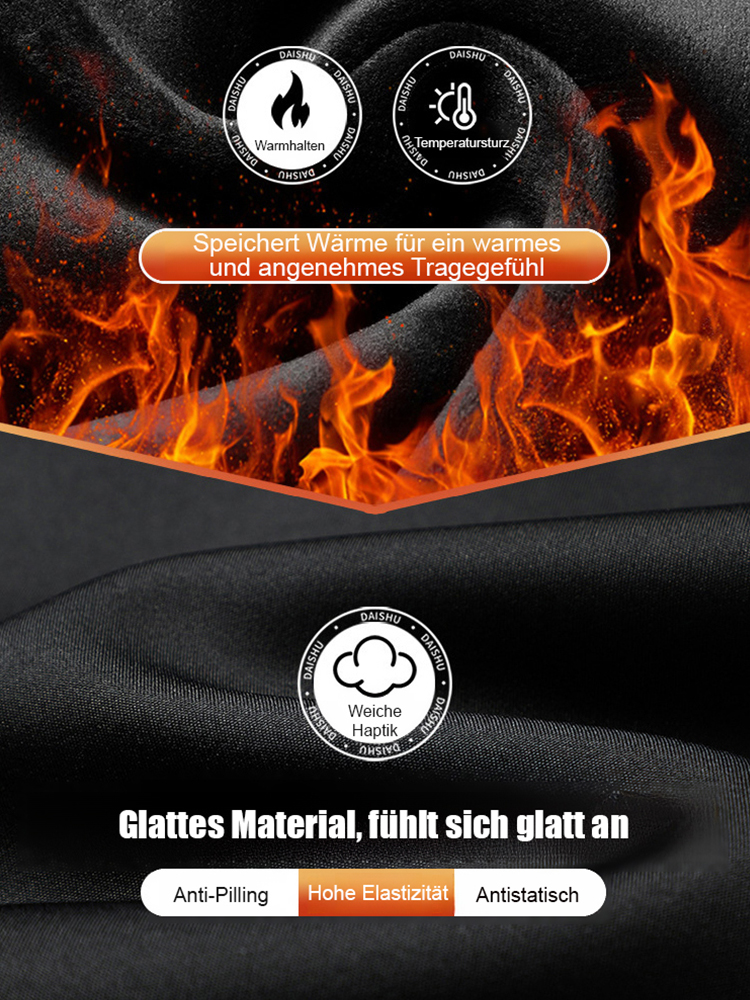 👖【Vor den Feiertagen zum halben Preis】Gefütterte Herren-Anzughose mit geradem Schnitt ❄️