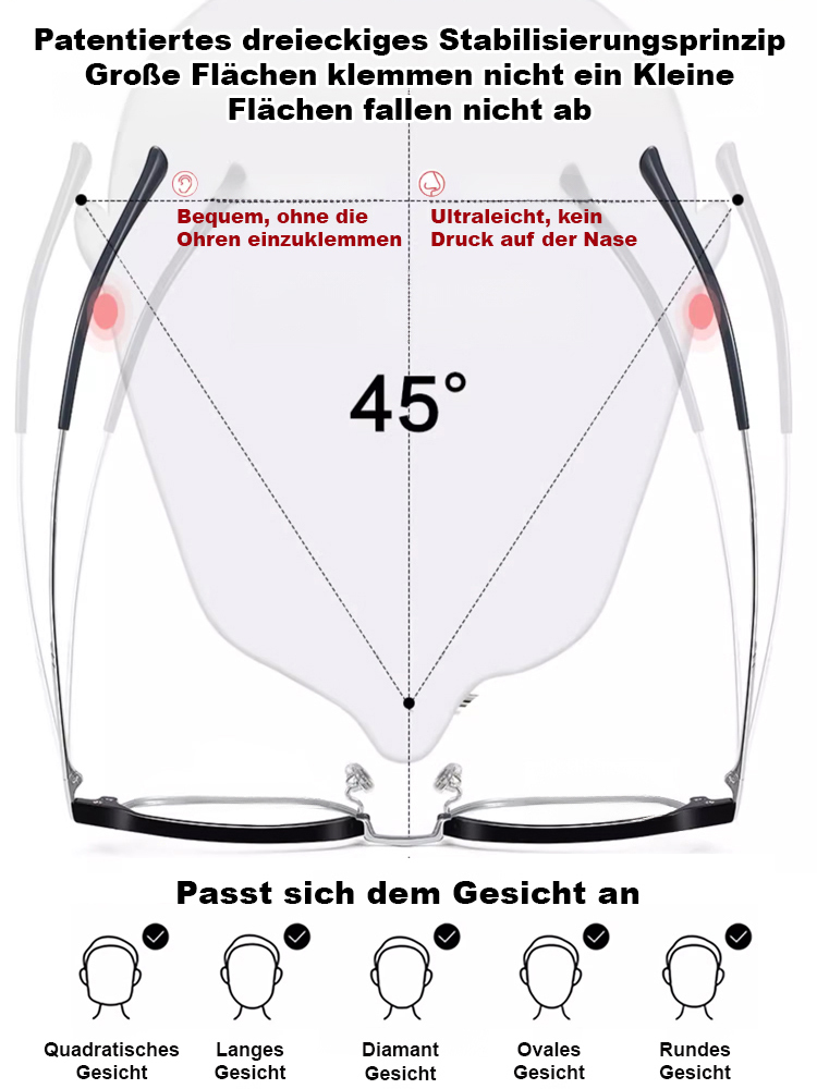 【Historisch niedriger Weihnachtspreis】Automatische Zoom- und Blaulichtschutz-Altersweitsichtbrille