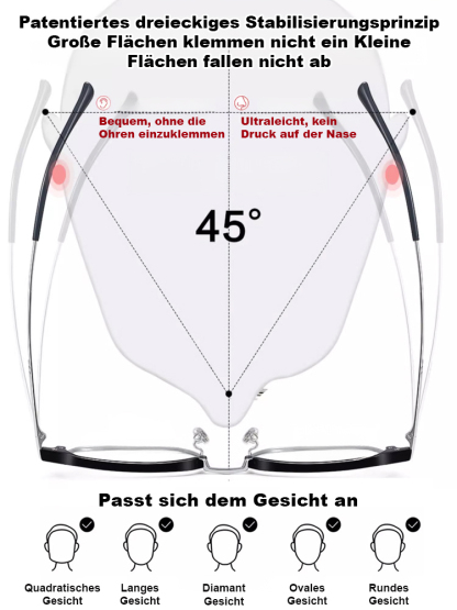 【Historisch niedriger Weihnachtspreis】Automatische Zoom- und Blaulichtschutz-Altersweitsichtbrille