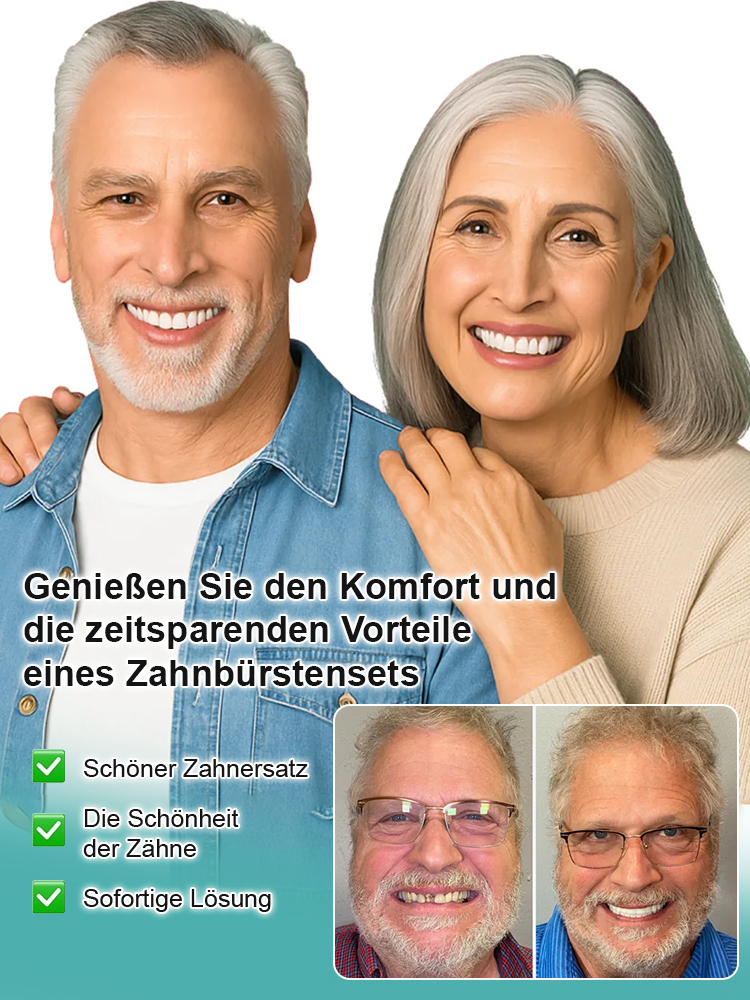 【Kaufe eins, bekomme eins gratis】Funktionelles Vollprothesen-Set
